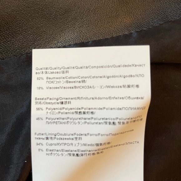 BOSS Woman Biker / Bomber Jacket - Picture 2 of 8